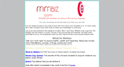 Desktop Screenshot of mimbiz.com